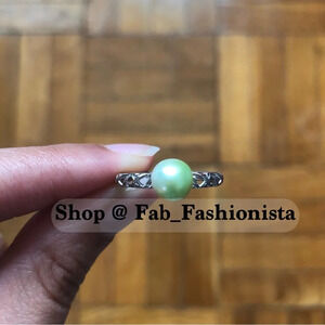 Sterling Silver Pearl ring